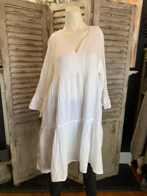 924 FIONA Dress-White