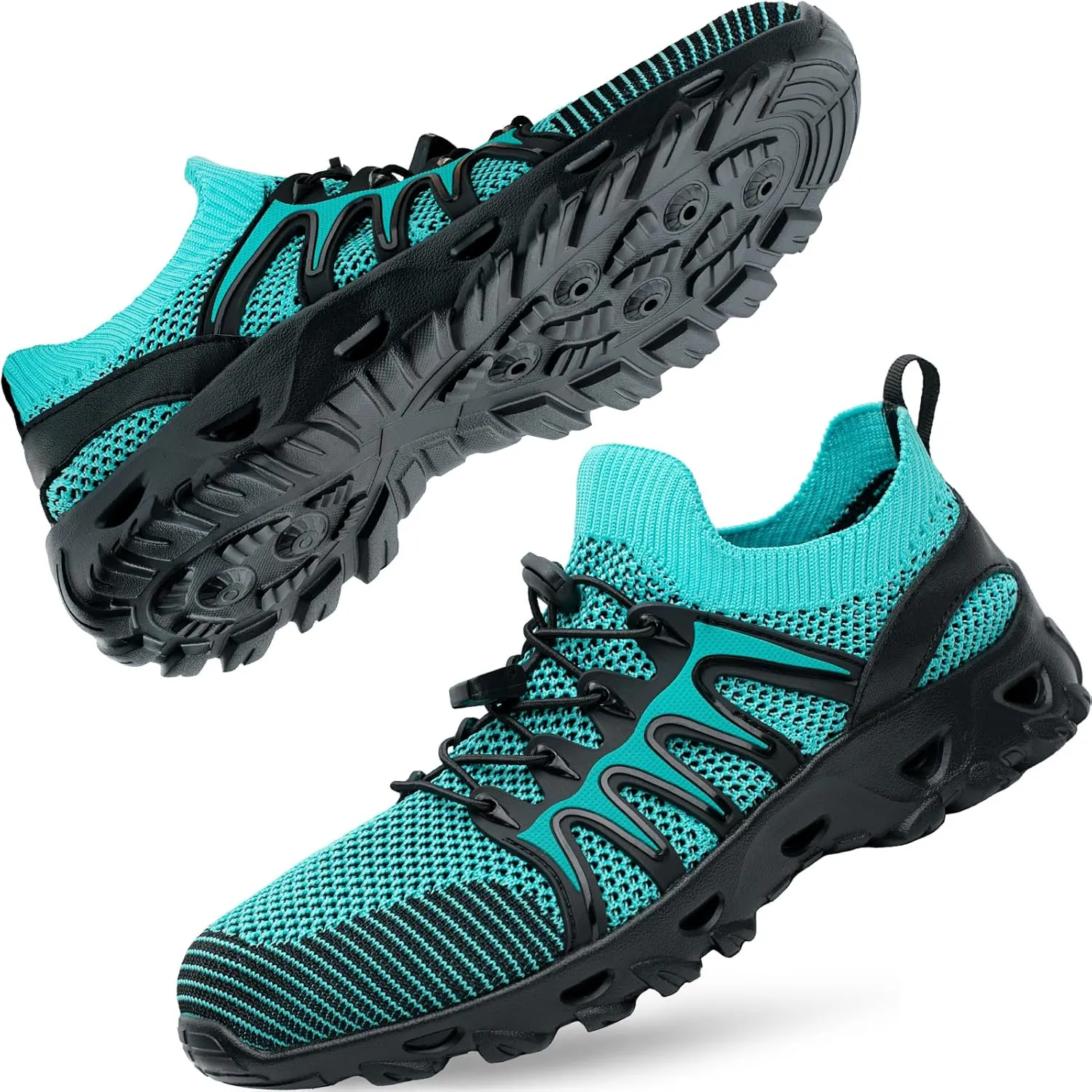 Alibress Water Shoes for Women Men Quick-Dry Aqua Shoes Men's Hiking Water Shoes Women's Beach Shoes Lightweight Water Sports Shoes for Swimming Fishing Kayaking