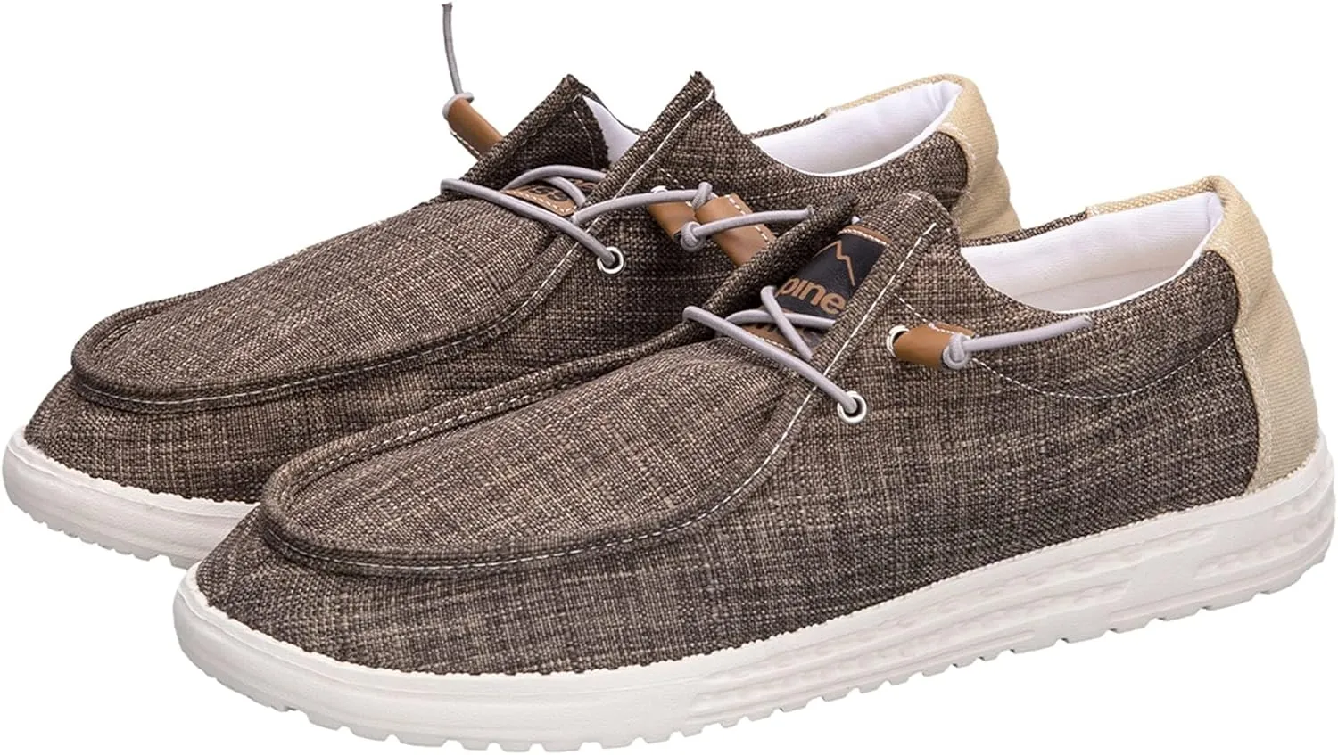 Alpine Swiss Flynn Mens Boat Shoes | Lightweight Slip-On Loafers | Moc Toe Sailing Deck Shoe | Breathable Water-Resistant Summer Footwear | Travel | Light Enough to Float