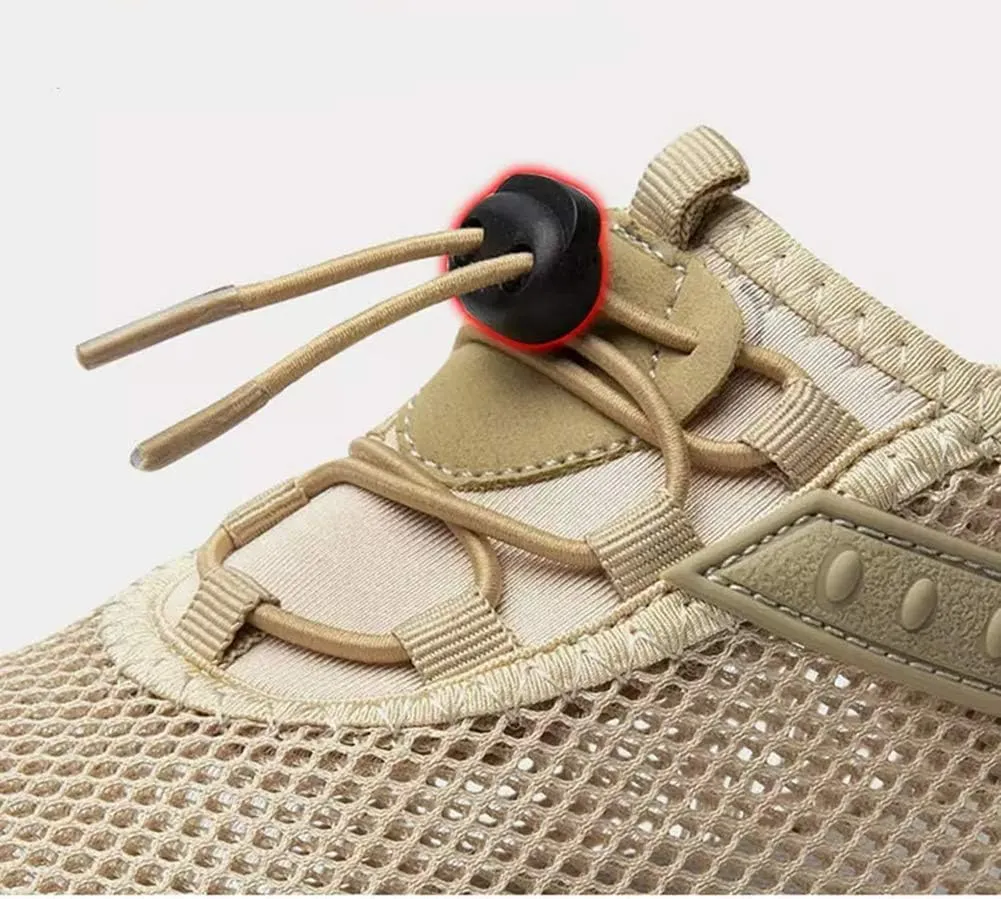 Asifn Men's Outdoor Net Breathable Sneaker Summer Hiking Climbing Water Shoes Casual Comfy Sport Shoe