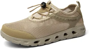 Asifn Men's Outdoor Net Breathable Sneaker Summer Hiking Climbing Water Shoes Casual Comfy Sport Shoe