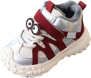 Baby Toddler Rubber Sole Shoes Boys Girls Lightweight Durable Casual Athletic Sneakers for Toddlers and Little Kid