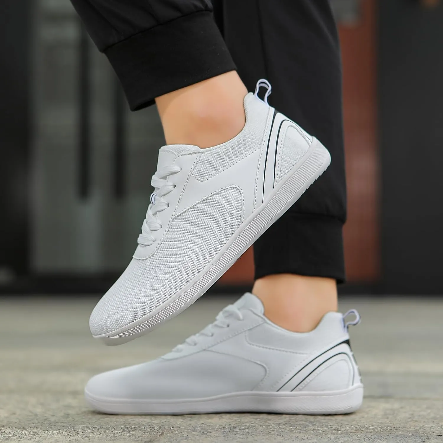 Barefoot Shoes for Mens Womens Wide Toe Box Shoes Walking Mesh Workout Sneakers Grounded Footwear Non-Slip Fashion Hiking Shoe Breathable Casual Running Sneaker