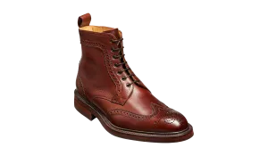 Barker Calder Rugged Wind Cap Boot- Cherry Grain