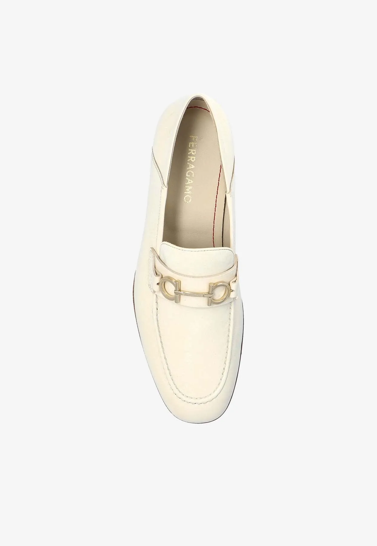 Biarritz Gancini Leather Loafers