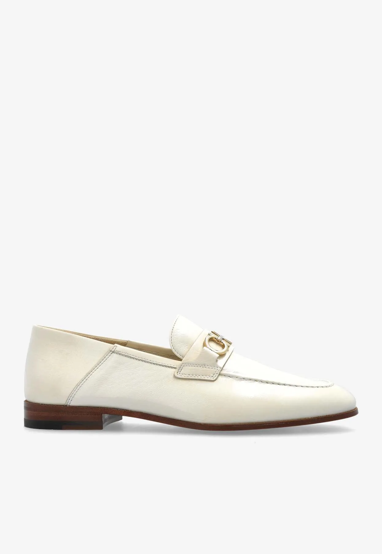 Biarritz Gancini Leather Loafers