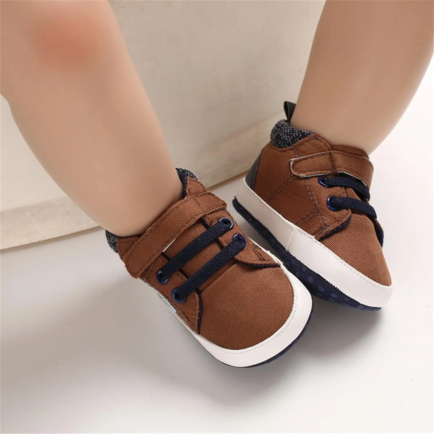 Children's Casual Canvas Shoes Breathable Indoor Toddler Soft Shoes for 0 to 12Months Huarache 2k4