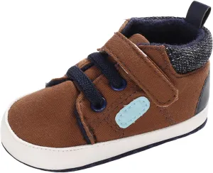Children's Casual Canvas Shoes Breathable Indoor Toddler Soft Shoes for 0 to 12Months Huarache 2k4