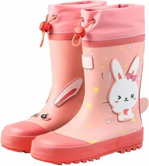 Children's Rain Shoes Boys and Girls Water Shoes Baby Rain Boots Water Boots in Large and Small Baby Girl Rainboots