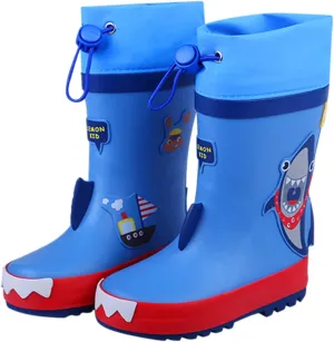 Custom Animal Rubber Children Shoes Waterproof Botas Para Lluvia Kids Rubber Rainboots Little Girls Toys