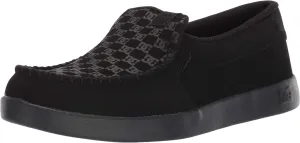 DC mens Villain Casual Slip on Skate Shoe, Black, 9 US
