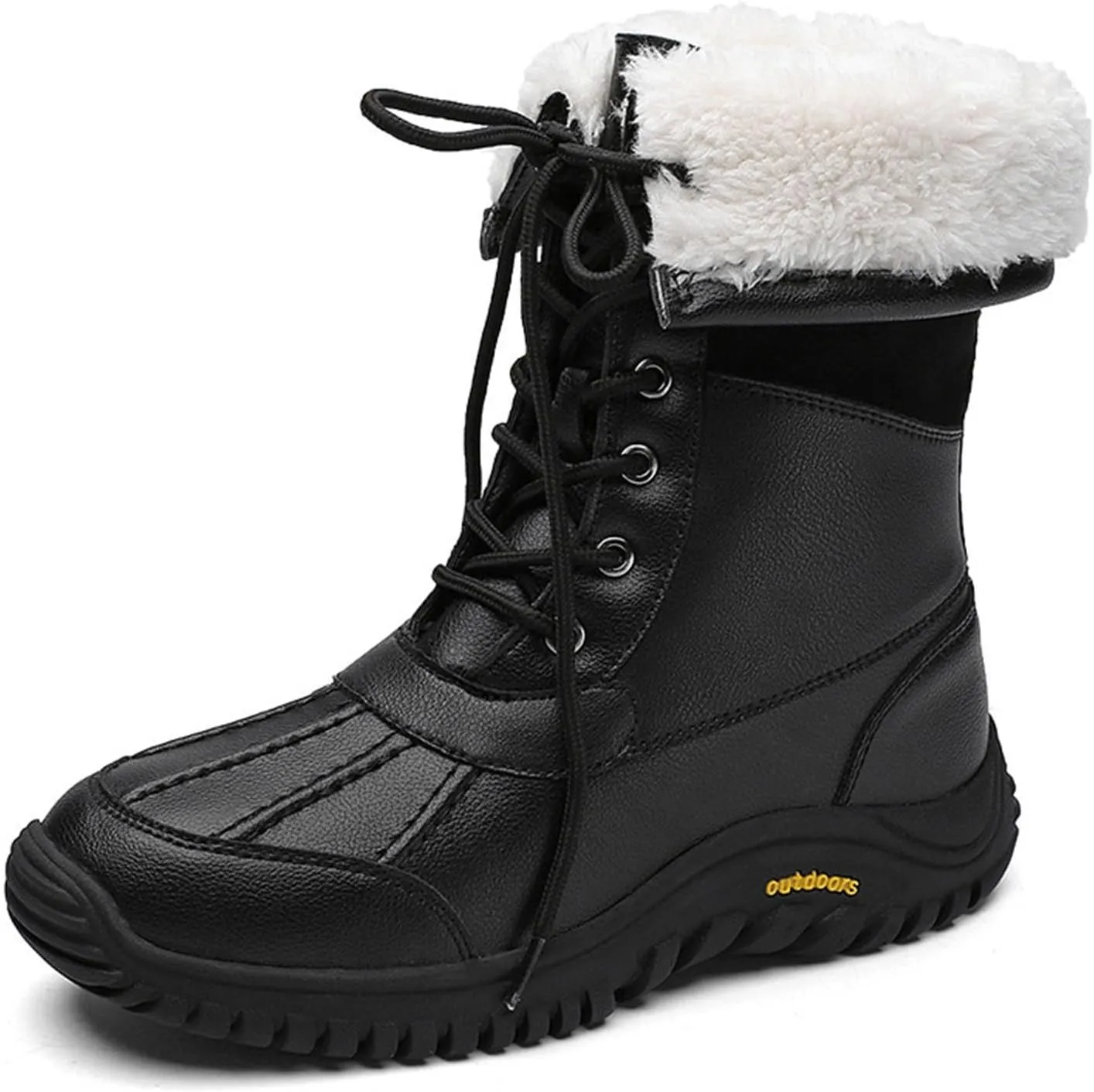 Extra Wide Width Boots for Women Snow Slip Boots For Women Snow Boots aterproof Warm Snow Boots for Women