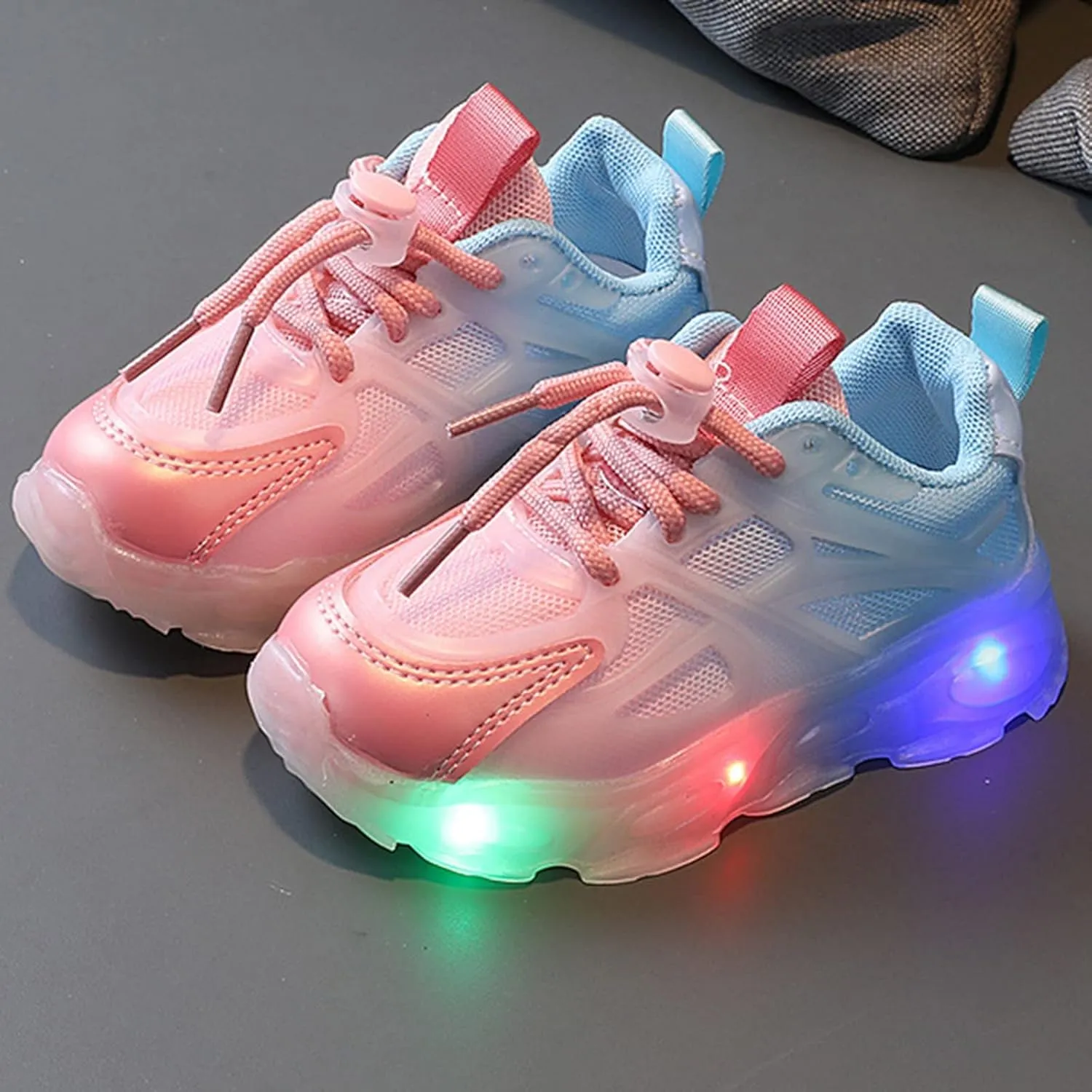 Fashion Light On LED Baby Shoes Casual Children Shoes Boy Sandals Soft Soled Kids Sport Shoes Youth Tennis Shoes