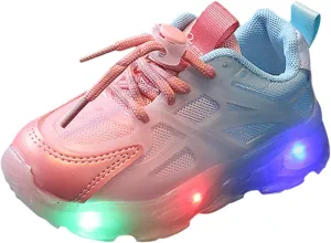 Fashion Light On LED Baby Shoes Casual Children Shoes Boy Sandals Soft Soled Kids Sport Shoes Youth Tennis Shoes