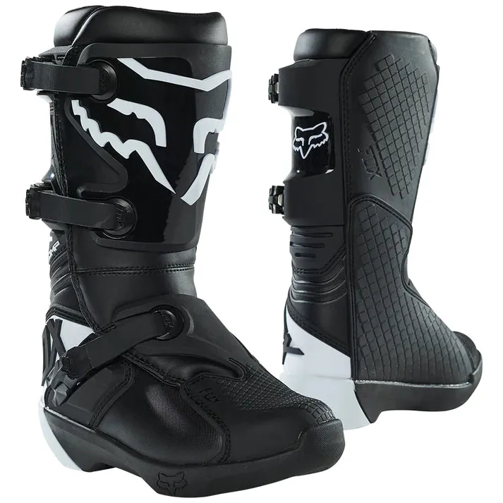 FOX YOUTH COMP BOOTS [BLACK] 3