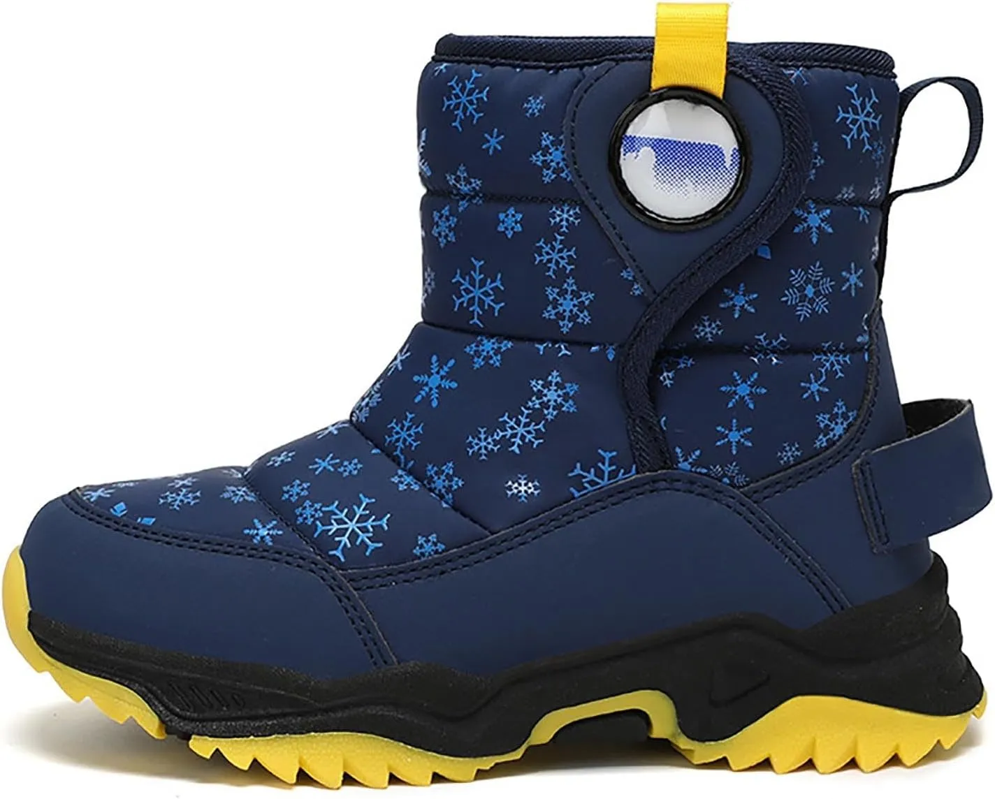 Girls Boys Snow Boots Outdoor Warm Comfortable Non Slip Mid Calf Padded Small Big Kids Winter Shoes Toddler Booties