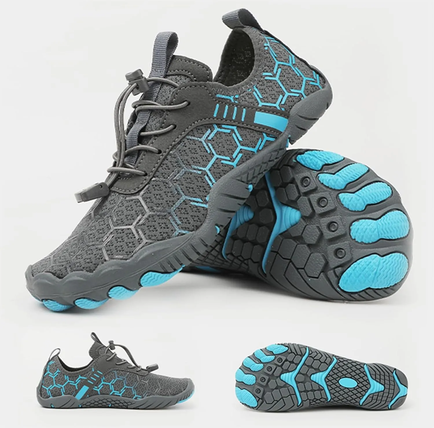 Hike Barefoot Shoes for Women Men, Pro Healthy Non-Slip & Breathable, Womens Barefoot Shoes for Running and Water Activities, Equipped with Drainage Holes