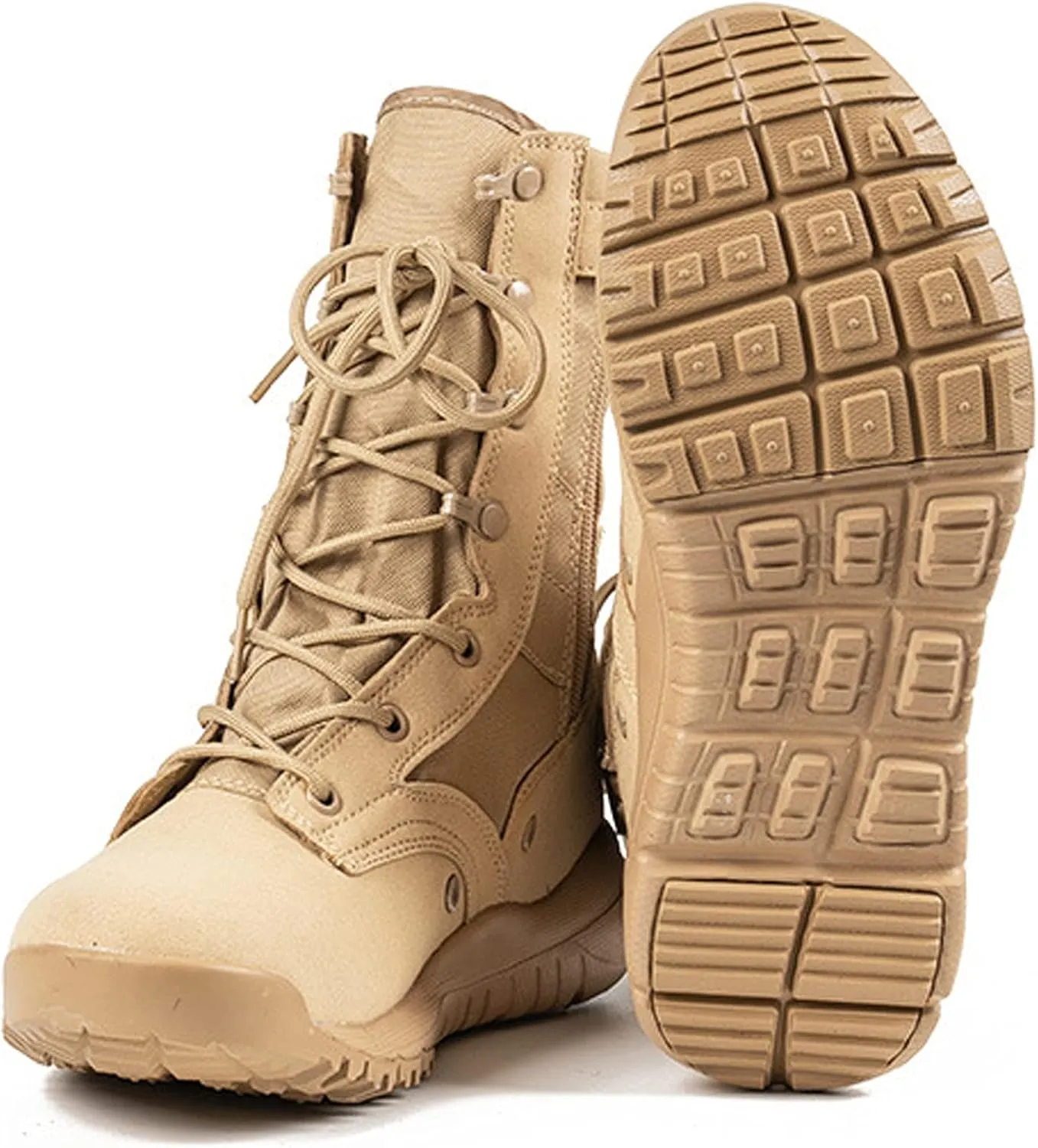 hongrenamz Hiking Boots for Men Climbing Outdoor Walking Trekking Sports Shoes Lightweight Travel Boot
