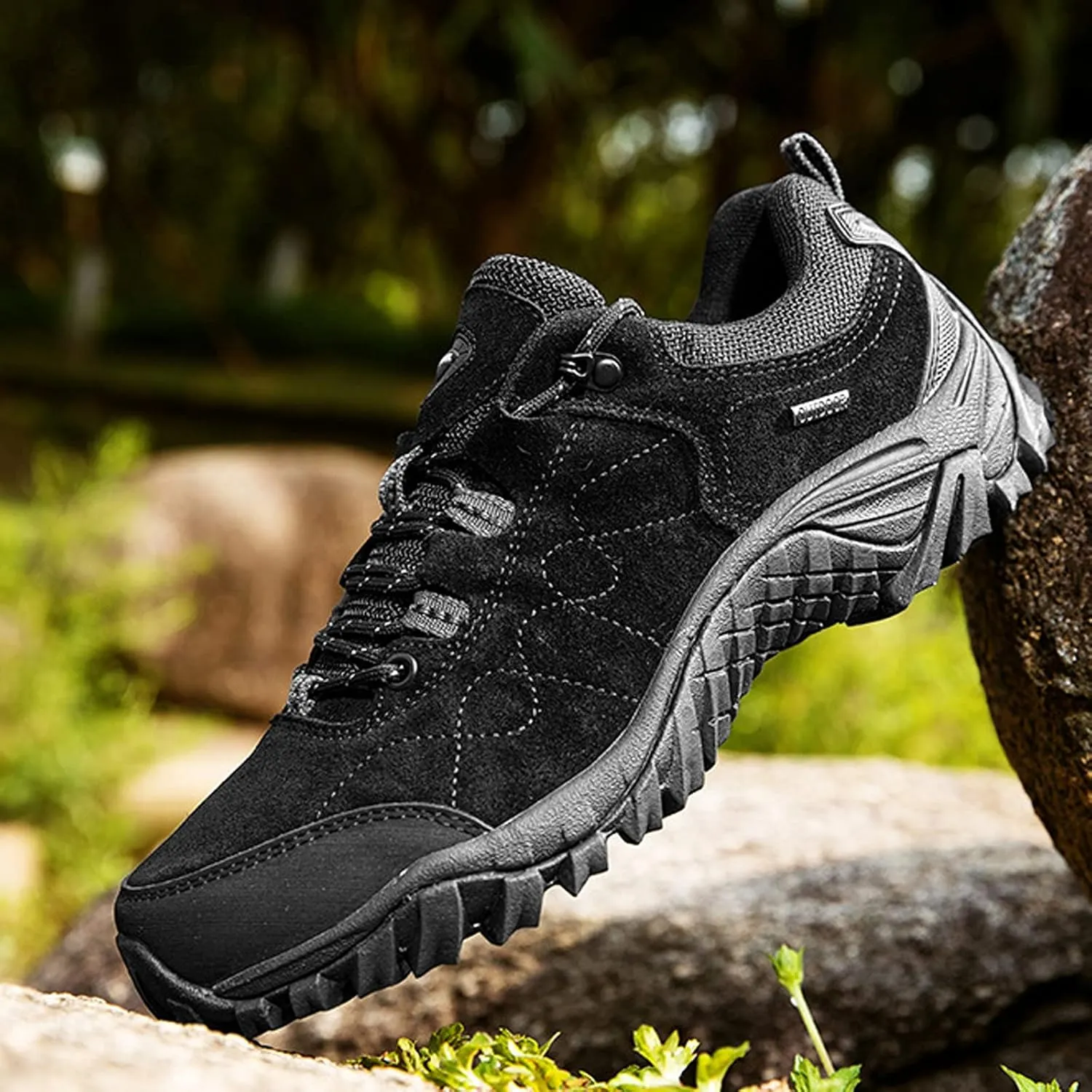 hongrenamz Men's Hiking Shoes Low-top Outdoor Lightweight Non-Slip Climbing Trekking Trail Sneakers for Women
