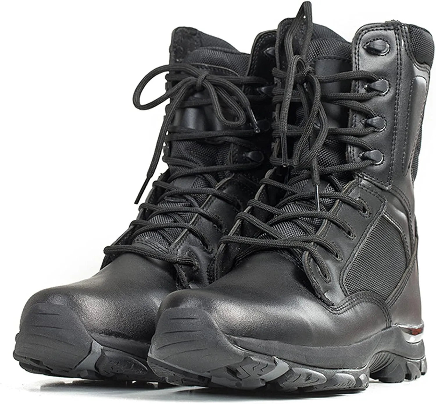 hongrenamz Mens Walking Boots Climbing Shoes Non-Slip Breathable Hiking Shoes Men Outdoor Trekking Hiking Footwear