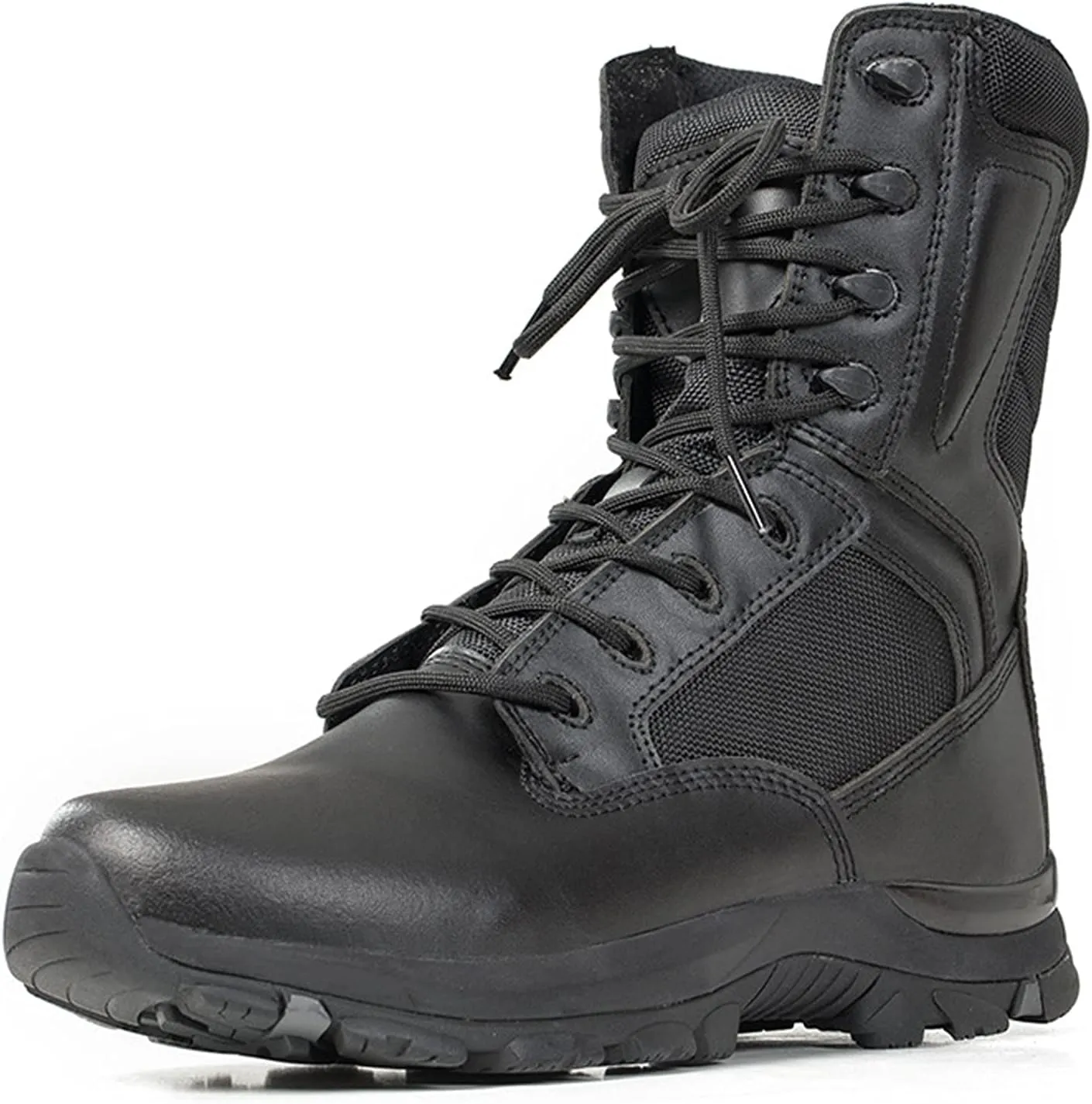 hongrenamz Mens Walking Boots Climbing Shoes Non-Slip Breathable Hiking Shoes Men Outdoor Trekking Hiking Footwear