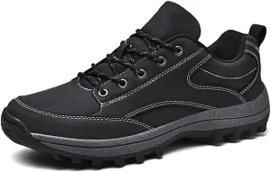 hongrenamz Walking Boots for Mens Womens Trekking Boots Waterproof Outdoor Hiking Climbing Fishing Lightweight Trainers