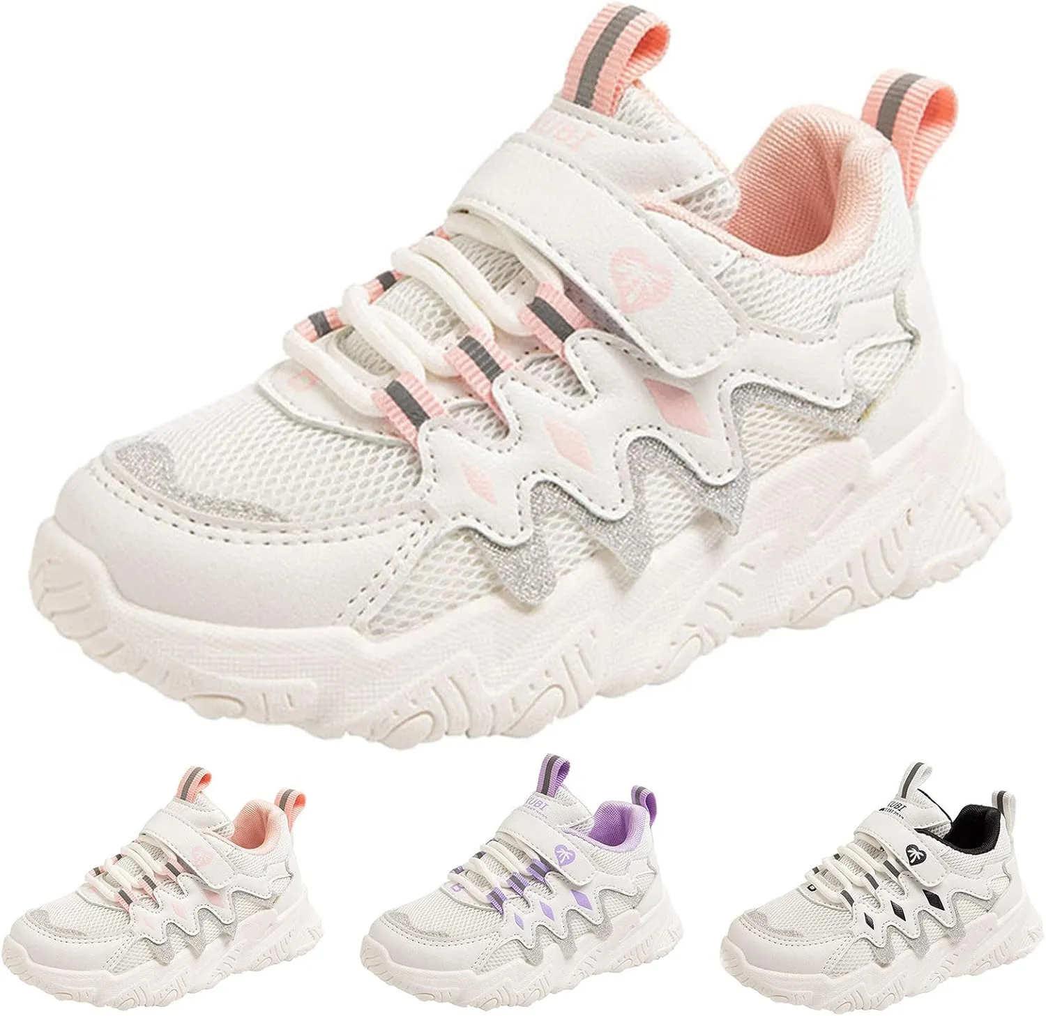IWIHMIV Boys Girls Shoes Kids Tennis Running Sports Athletic Running Shoes for Kids Girls Comfortable Walking Shoes