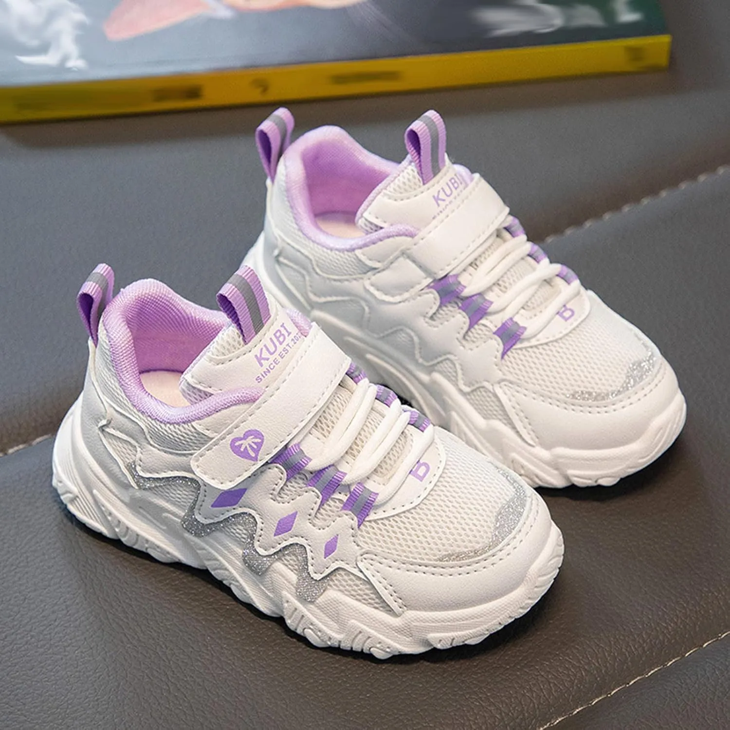 IWIHMIV Boys Girls Shoes Kids Tennis Running Sports Athletic Running Shoes for Kids Girls Comfortable Walking Shoes
