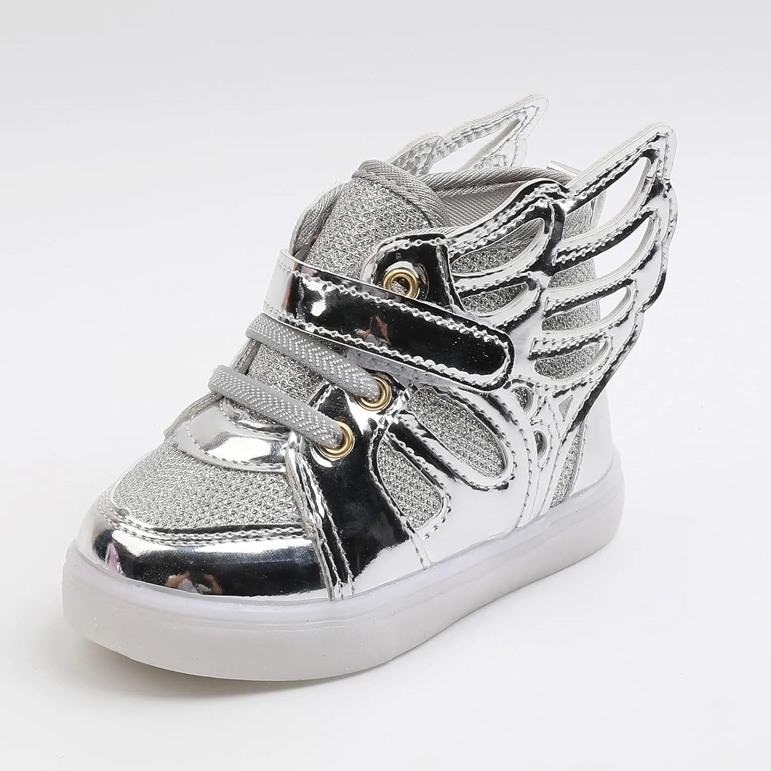 IWIHMIV Toddler Running Shoes Girls Led Light Walking Shoes for Boys Tennis Running Girls Casual Comfortable Shoes