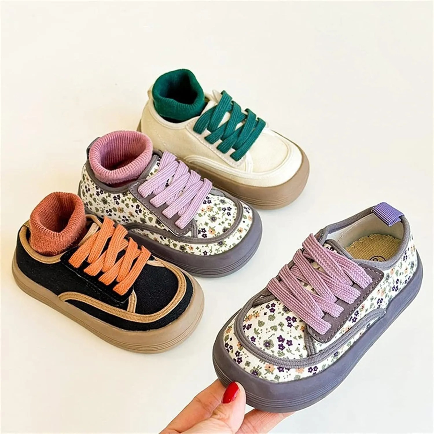 IWIHMIV Toddler Walking Shoes Boys Girls Tennis Running Shoes Lightweight Breathable Athletic Casual Sports Shoes