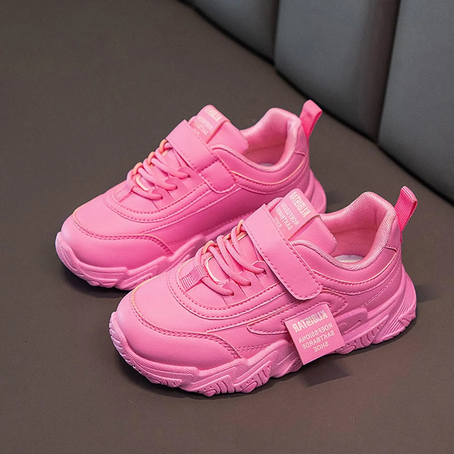IWIHMIV Walking Shoes for Toddler Girls Boys Lightweight Breathable Tennis Running Shoes Kids Athletic Running Shoes