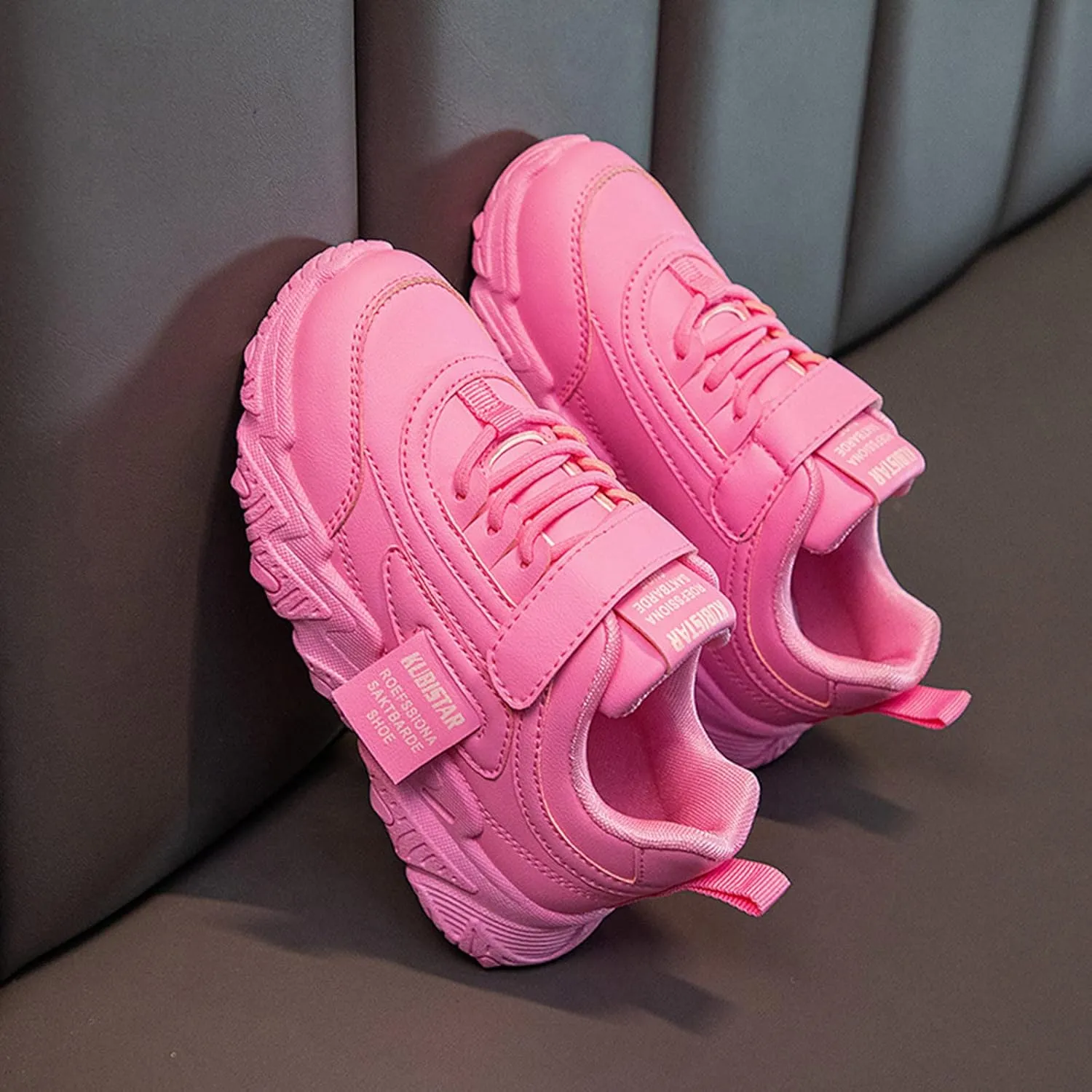 IWIHMIV Walking Shoes for Toddler Girls Boys Lightweight Breathable Tennis Running Shoes Kids Athletic Running Shoes