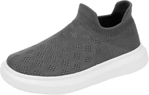 IWIHMIV Walking Shoes for Toddlers Running Shoes Girls Boys Casual Lightweight Breathable Tennis Athletic Shoe