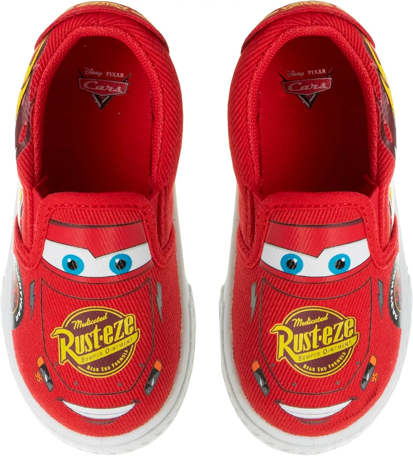 Josmo Kids Favorite Cartoon Characters Low top Slip-On Shoes - Casual Fashion Lowtop Canvas Sneakers for Children (Sizes: 5-10 Toddlers / 11-13 Little Kid / 1-4 Big Kid)