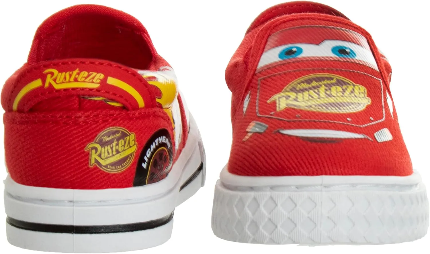 Josmo Kids Favorite Cartoon Characters Low top Slip-On Shoes - Casual Fashion Lowtop Canvas Sneakers for Children (Sizes: 5-10 Toddlers / 11-13 Little Kid / 1-4 Big Kid)