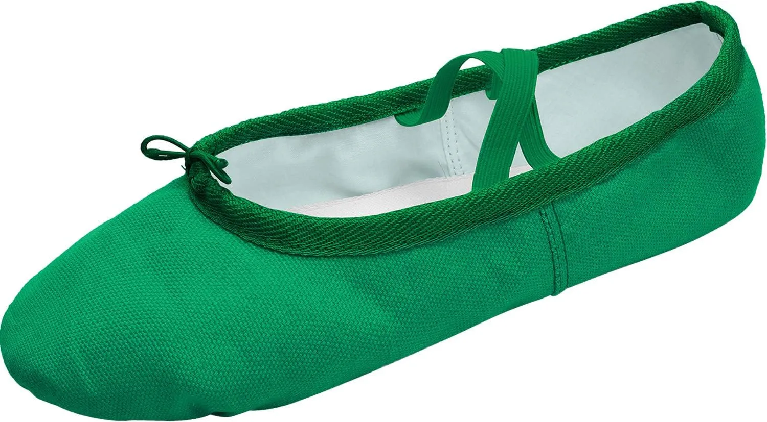 L-RUN Girls Ballet Shoes Soft Womens Dance Shoes Canvas Ballet Slipper for Daily Wear Yoga Shoe Flat