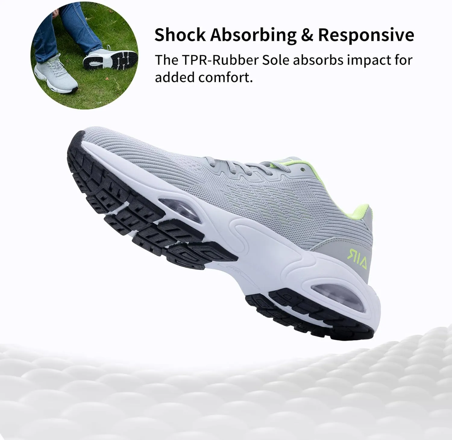 MAFEKE Running Shoes for Men Tennis Air Walking Shoe Comfortable Non Slip Athletic Gym Workout Cross Training Breathable Fashion Sneakers Size 7-13