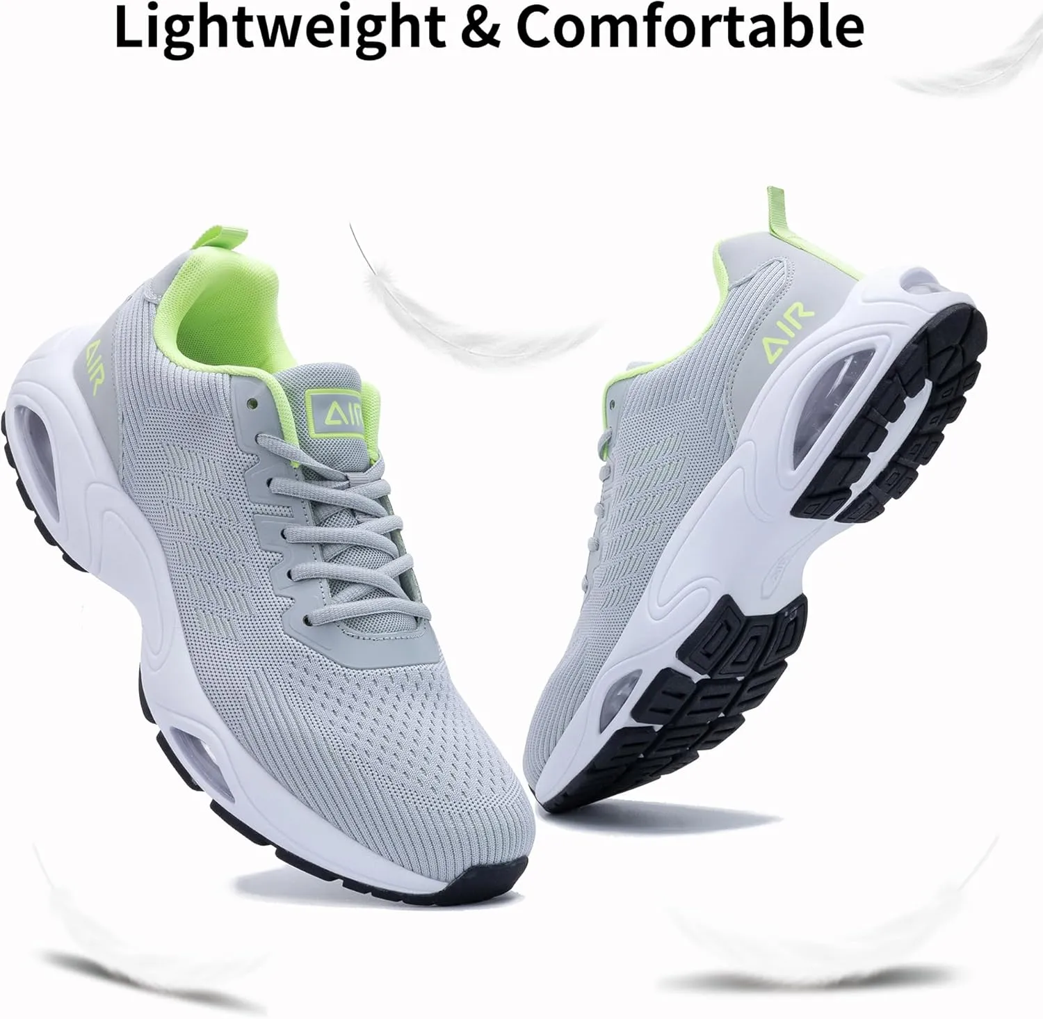 MAFEKE Running Shoes for Men Tennis Air Walking Shoe Comfortable Non Slip Athletic Gym Workout Cross Training Breathable Fashion Sneakers Size 7-13