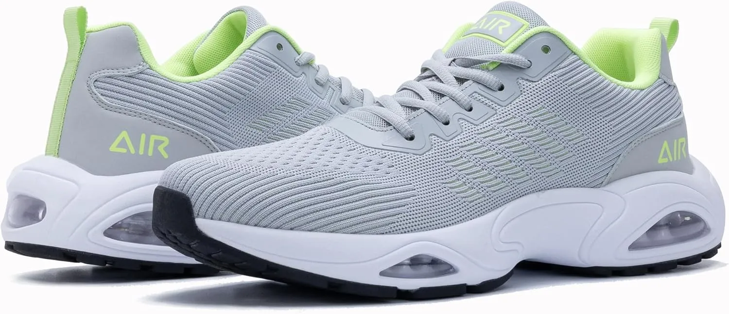 MAFEKE Running Shoes for Men Tennis Air Walking Shoe Comfortable Non Slip Athletic Gym Workout Cross Training Breathable Fashion Sneakers Size 7-13