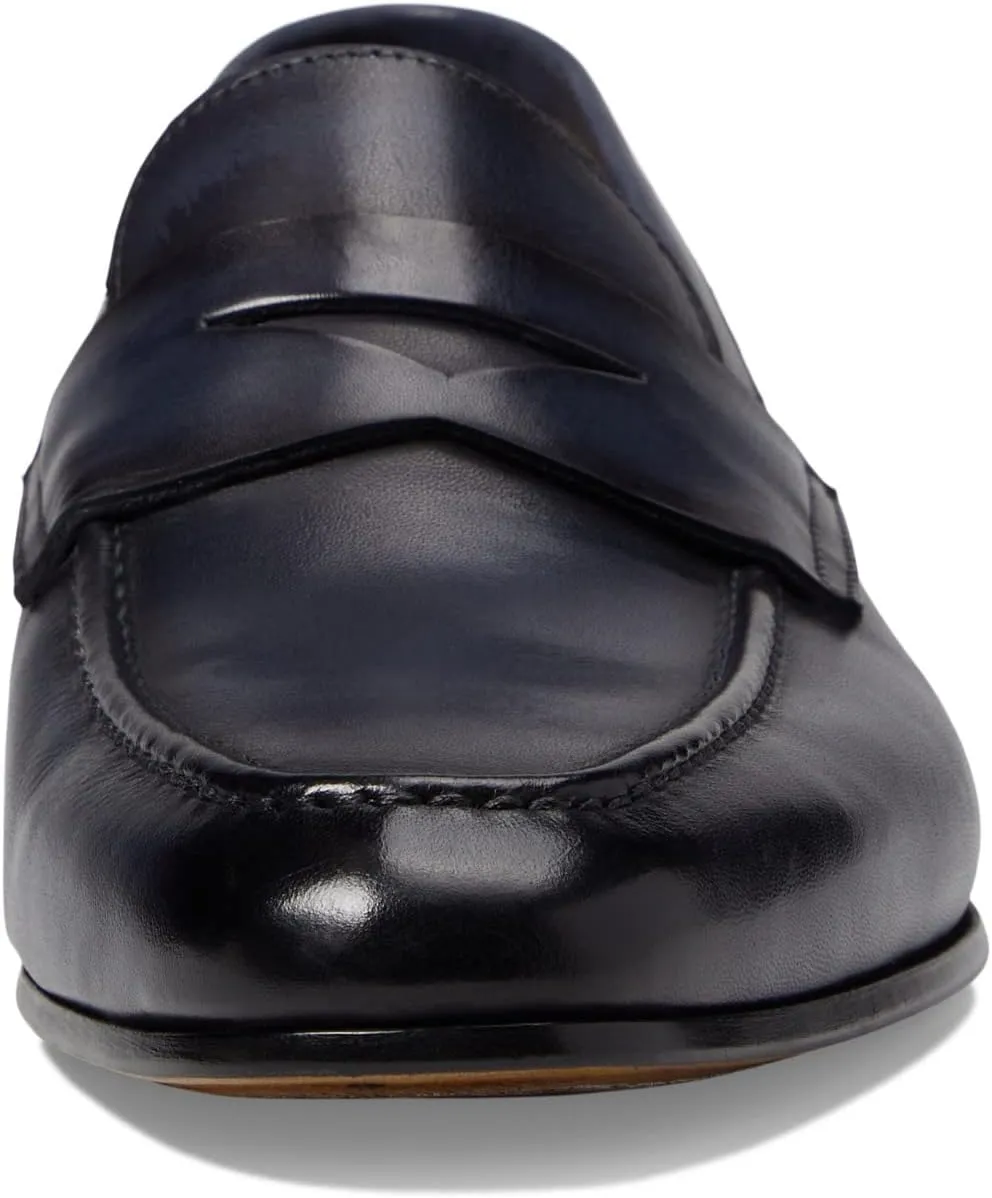 Manfredo Bruno Magli loafers, navy blue