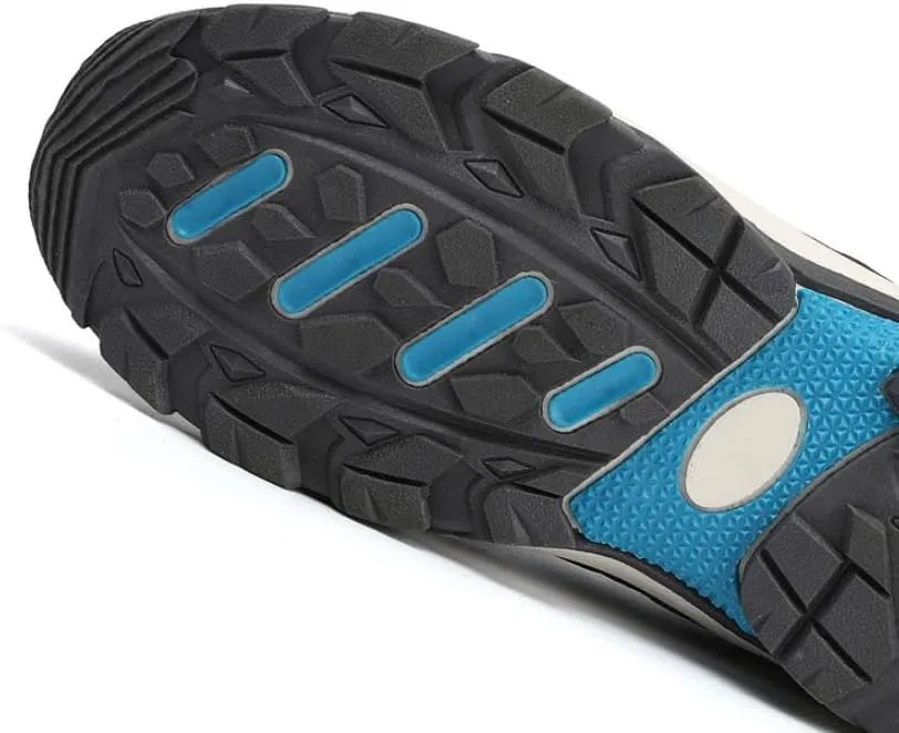 Men Non-Slip Climbing Shoes Waterproof Sports Hiking Shoes Cross-Country Running Shoes Outdoor Travel Camping Backpacking Shoes Comfortable Outdoor Sneakers