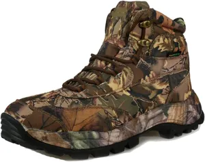 Men Outdoor Travel Mountain Climbing Hunting Boots, Professional Waterproof Breathable Hiking Boots