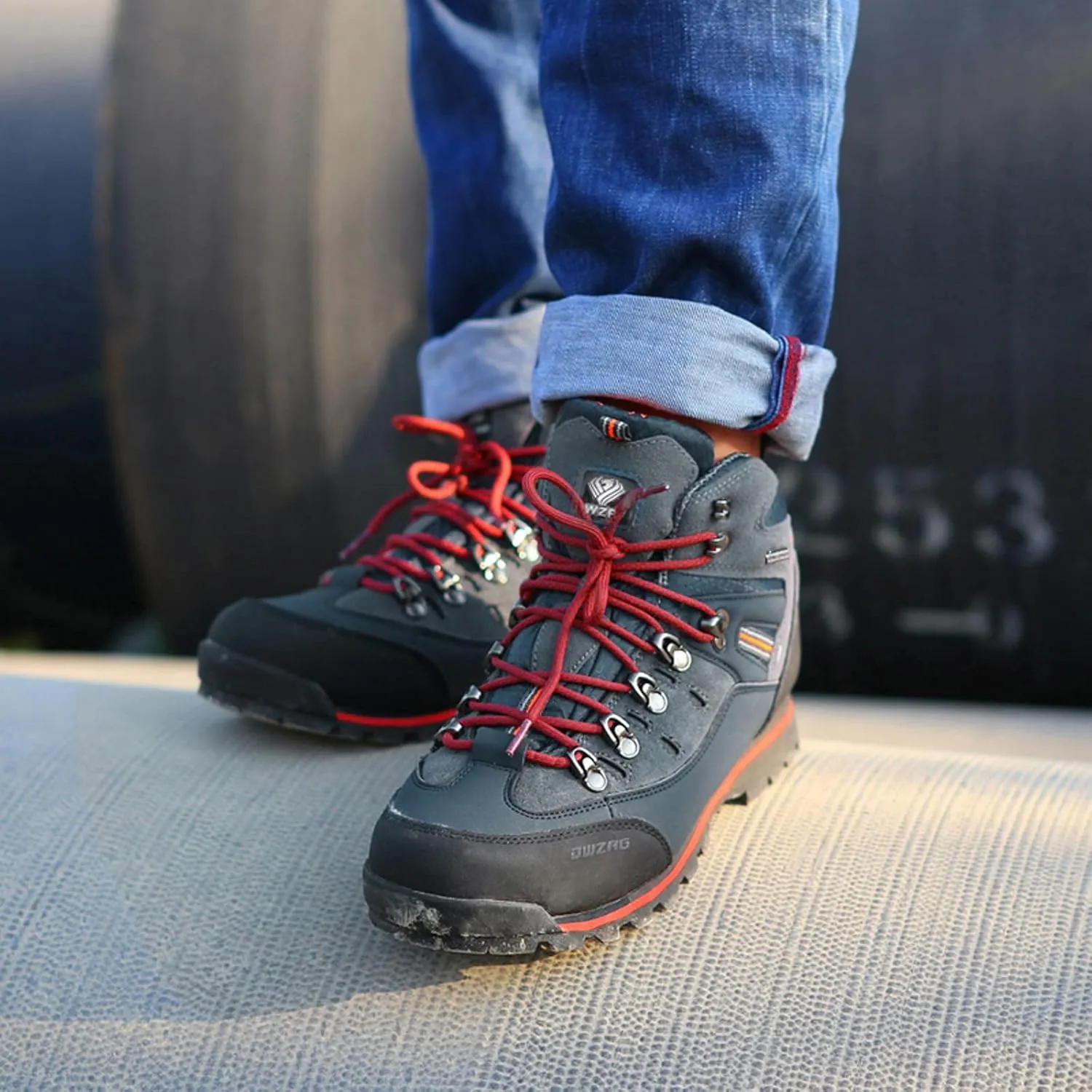 Men Shoes Non-slip and Wear-resistant Climbing Boot Safe and Comfortable Outdoor Traving Shoes Mens Hiking Boots
