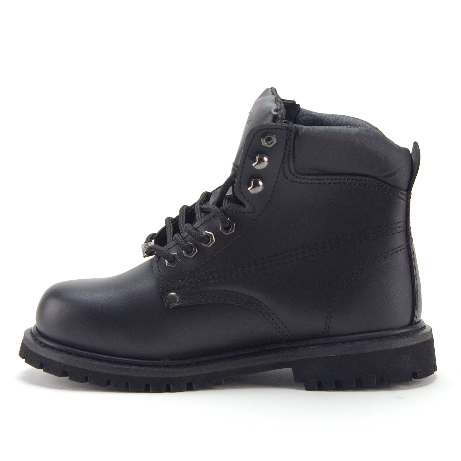 Men's 605S Genuine Leather Steel Toe Outdoor Construction Safety Work Boots