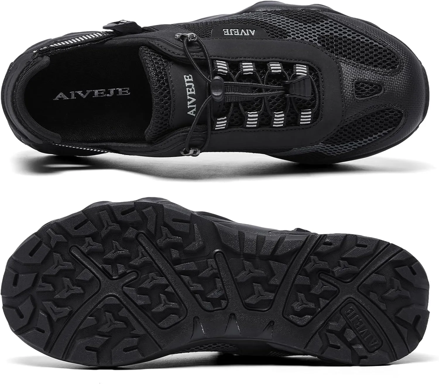 Men??s Amphibious Water Shoes - Summer Hiking Athletic Water Sandals Closed Toe Aqua Sneakers