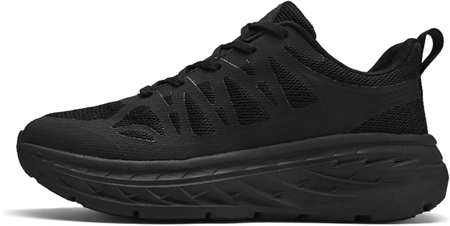 Mens and Womens Low Top Lace Up Marathon Running Shoes Non Slip and Breathable Basketball Sneakers Badminton Competition Shoes High Jump Sneakers Hurdle Sneakers