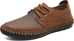Men's Casual Sports Walking Shoes Breathable Comfortable Sneakers Mesh Soft Bottom Casual Shoes Outdoor Anti-slip Hiking Climbing Shoes