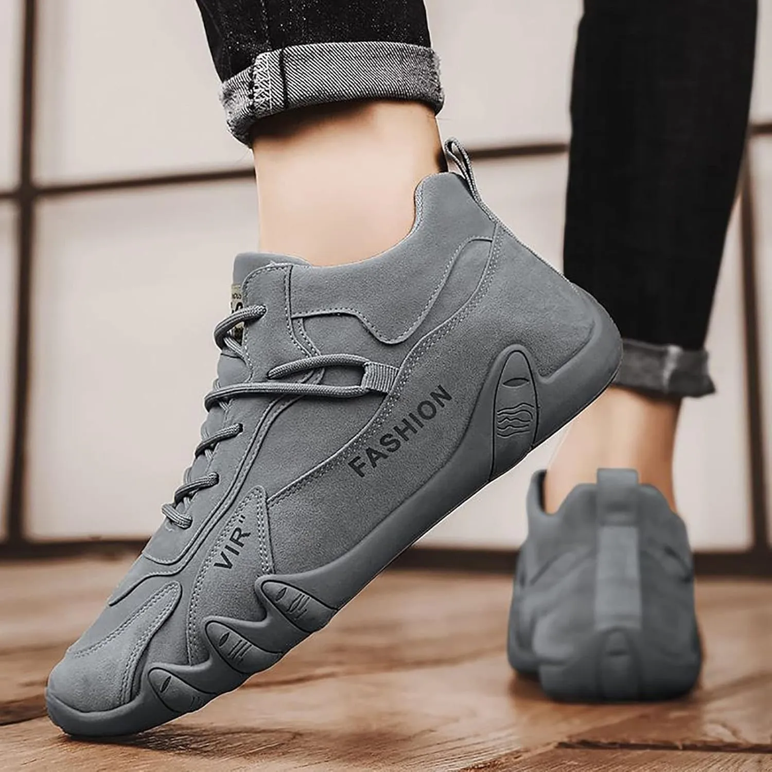 Men's Fashion Sneakers Mens Dress Sneakers Men's Comfortable Walking Shoes Tennis Comfortable Badminton Shoes