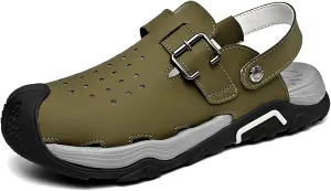 Men's Fashion Sports Sandals Adjustable Heel Slippers Slippers Outdoor Fisherman Pool Beach Shoes Outdoor Hiking Climbing Camping Shoes
