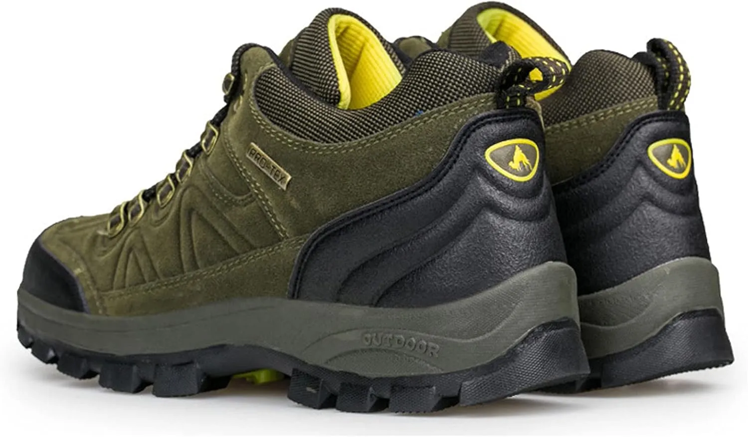 Men's Hiking Boots Low-top Spoty Travel Non-Slip Climbing Trekking Trail Shoes for Women